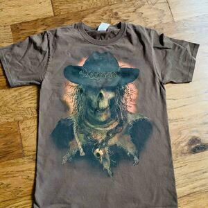 Happy Halloween T Shirt Scary Scarecrow Print‎